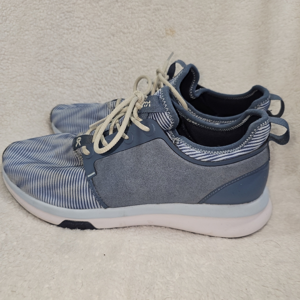 KURU WOMEN'S SNEAKER ATOM-Mineral Blue-Bone Gray Sz 12 - Picture 7 of 14